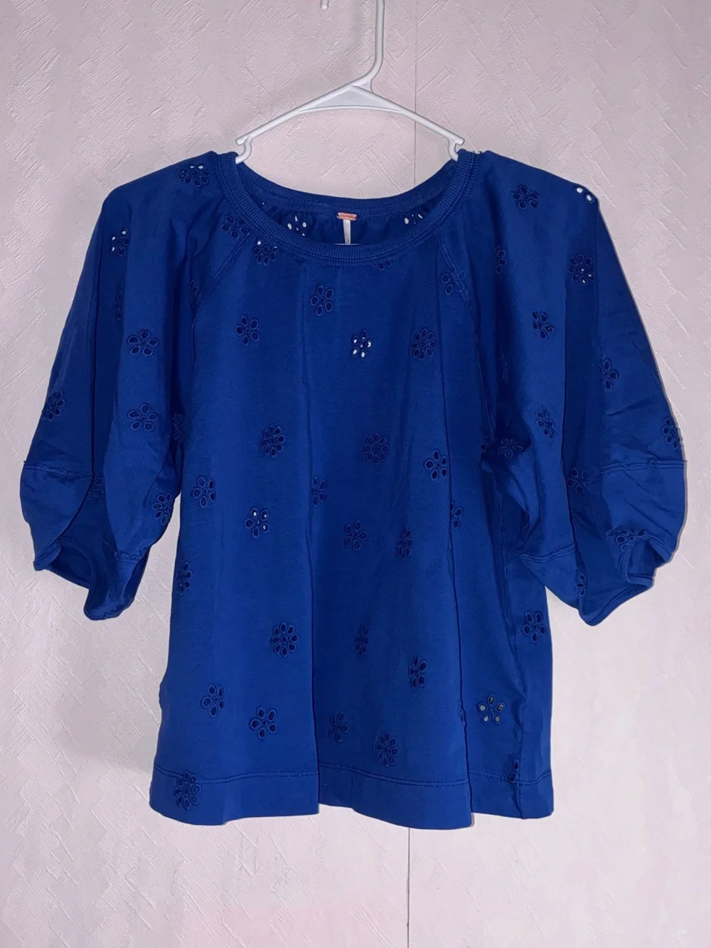 Free People Jessie Eyelet Tee
